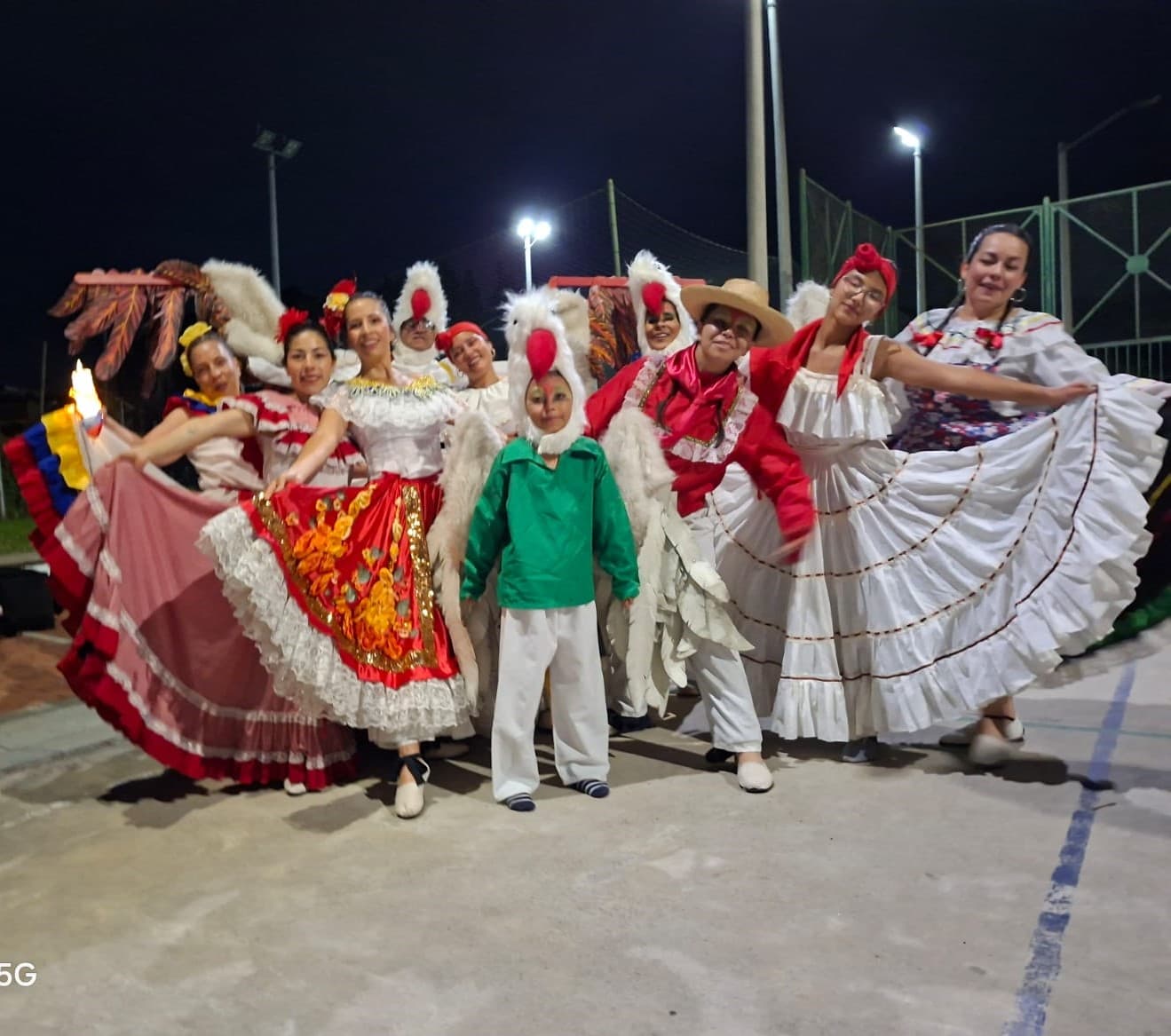 Presentación de danza tradicional
